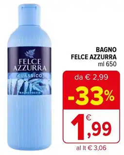 Iperal Bagno felce azzurra offerta