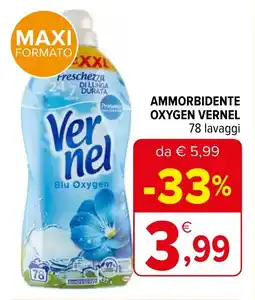 Iperal Ammorbidente oxygen VERNEL offerta