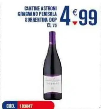 Adhoc Cantine astroni gragnano penisola sorrentina dop offerta