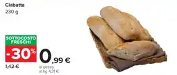 Carrefour Ciabatta offerta
