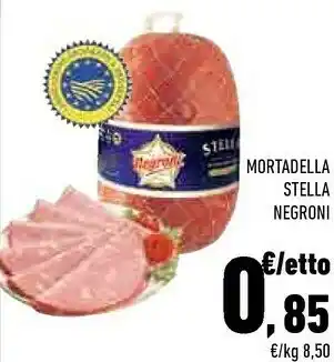 Conad City Mortadella stella offerta