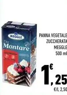 Conad City Panna vegetale zuccherata offerta