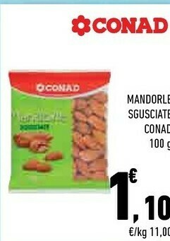 Conad City Conad mandorle sgusciate offerta