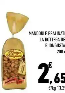 Conad City La bottega de be buongusta mandorle pralinati offerta