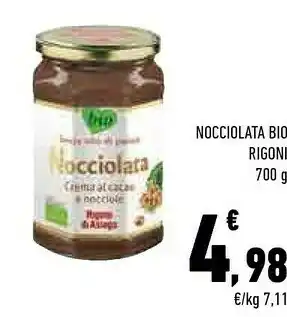 Conad City Nocciolata bio offerta
