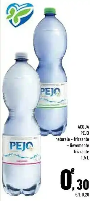 Conad City Pejo fonte alpina - acqua minerale naturale oligominerale 500 g(ml) offerta