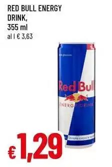 Famila Red bull energy drink offerta