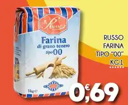 Enne Market Russo farina τιρο "00" offerta