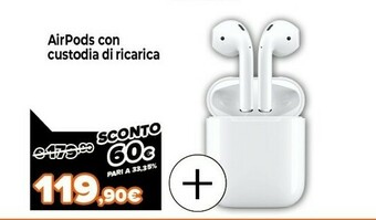 Expert Airpods con custodia di ricarica offerta
