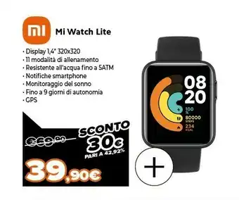 Expert Mi watch lite offerta