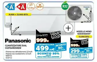 Expert Climatizzatore dual cu2tz41912vkew offerta