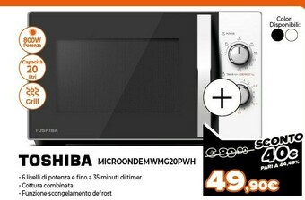 Expert Microonde mwmg20pwh offerta
