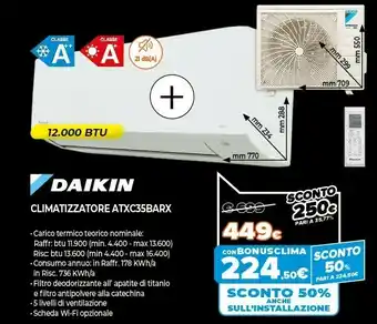 Expert Climatizzatore atxc35barx offerta