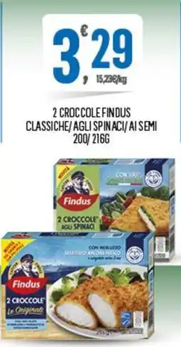Despar 2 croccole FINDUS offerta