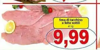 Pewex Fesa di tacchino a fette sottili offerta