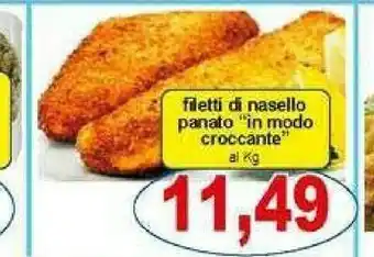 Pewex Filetti di nasello panato in modo croccante offerta