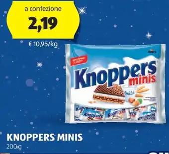ALDI Knoppers minis offerta