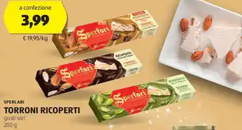 ALDI Sperlari torroni ricoperti offerta
