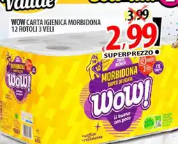 Il Genio Supermercato Wow carta igienica morbidona offerta