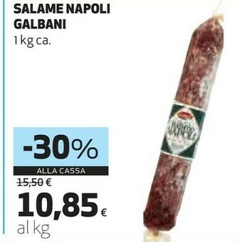 Coop Salame napoli offerta