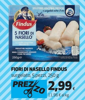 Coop 5 fiori di nasello 250 g(ml) offerta