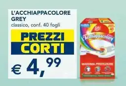 Esselunga L'acchiappacolore GREY offerta
