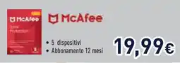 Unieuro McAfee offerta