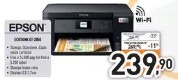 Unieuro EPSON ECOTANK ET-2850 offerta