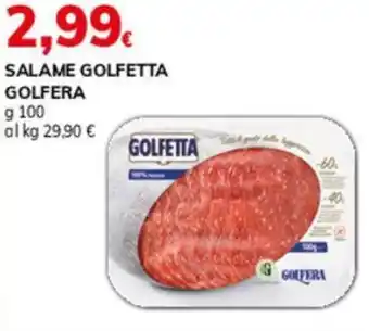 Basko Salame golfetta GOLFERA offerta