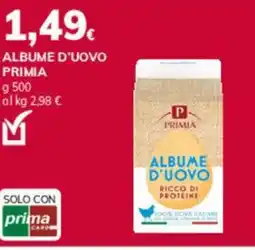 Basko Albume d'uovo PRIMIA offerta