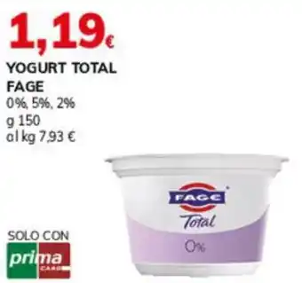 Basko Yogurt total FAGE offerta