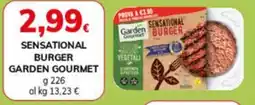 Sensational burger GARDEN GOURMET