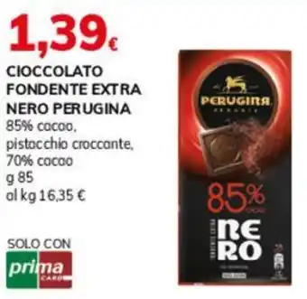 Basko Cioccolato fondente extra nero PERUGINA offerta