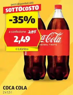 ALDI Coca cola offerta