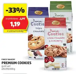 Finest bakery premium cookies