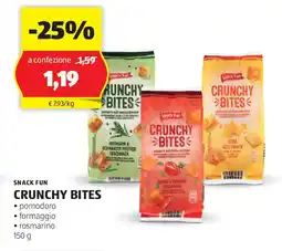 ALDI Snack fun crunchy bites offerta