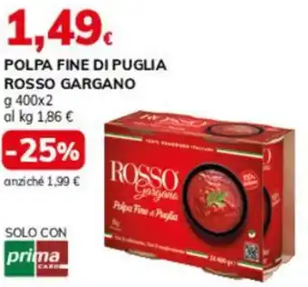 Basko Polpa fine di puglia ROSSO GARGANO offerta