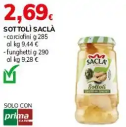 SOTTOLÌ SACLÀ