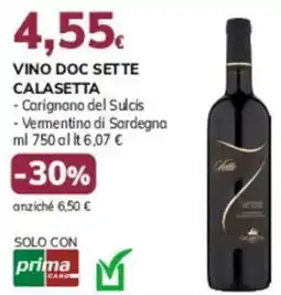 Basko Vino doc sette CALASETTA offerta