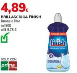 Brillasciuga FINISH limone e lime