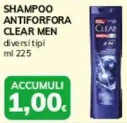 Shampoo antiforfora CLEAR MEN
