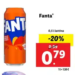 Lidl Fanta offerta