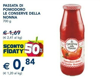 Esselunga Passata di pomodoro 700 g(ml) offerta
