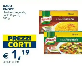 Esselunga Dado classico o vegetale offerta