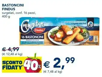 Esselunga Bastoncini surgelati offerta