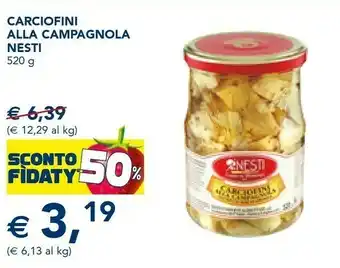Esselunga Carciofini alla campagnola 520 g(ml) offerta