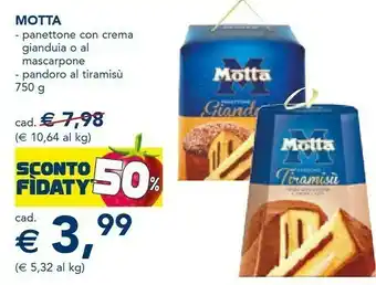 Esselunga Il panettone mascarpone e uvetta cuor di crema 750 g(ml) offerta