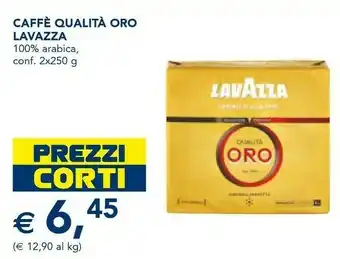 Esselunga Lavazza Caffe qualità oro offerta