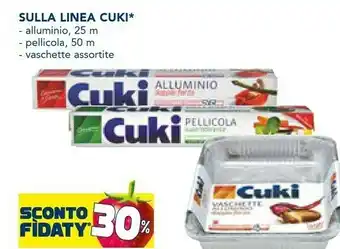 Esselunga Sulla linea alluminio offerta