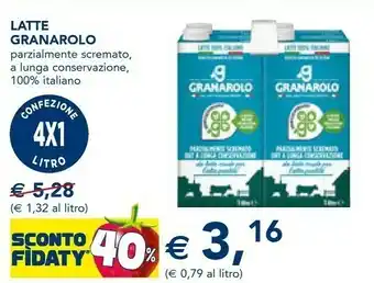 Esselunga Latte parzialmente scremato 1000 g(ml) offerta